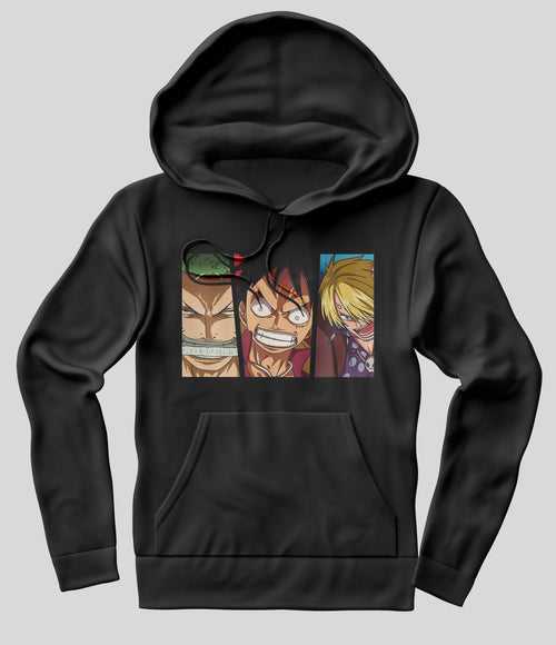 Monster Trio. Hoodie - One Piece