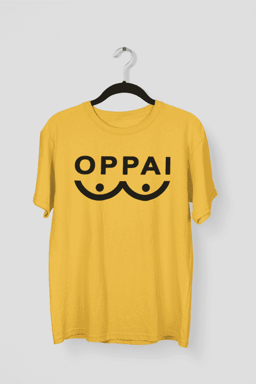 Oppai T Shirt - Saitama One Punch Man