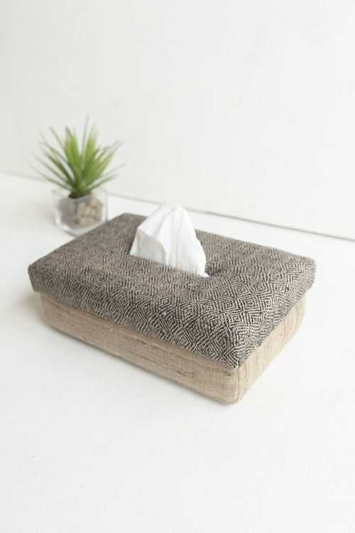 Elinor - Hand Woven Tissue Box