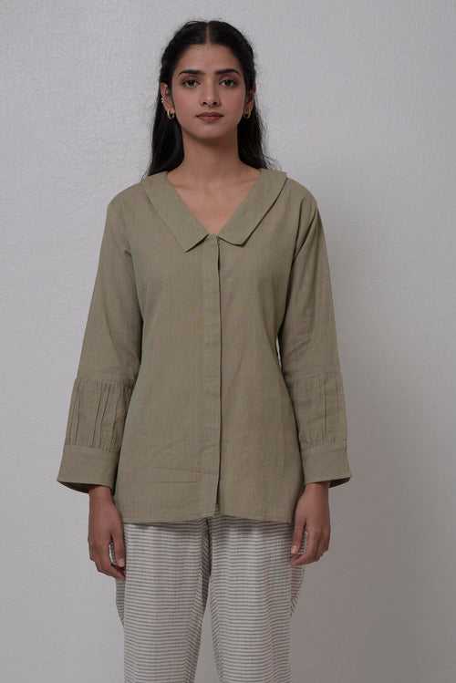 Keisha Handwoven Cotton Top