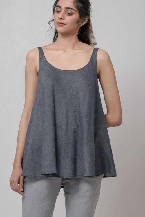 Nishi Handwoven Cotton Top