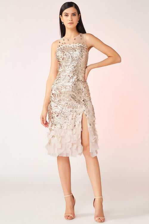 ROSANA MOSAIC-GLAM DRESS