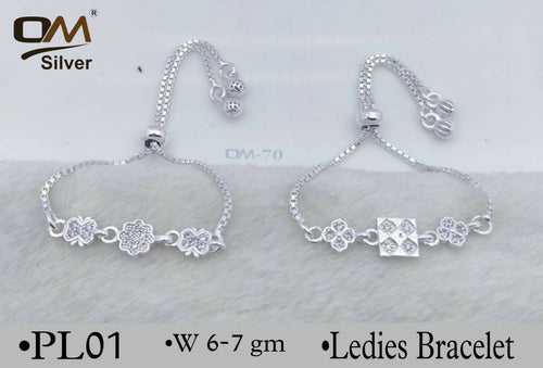 Silver Ladies Bracelet