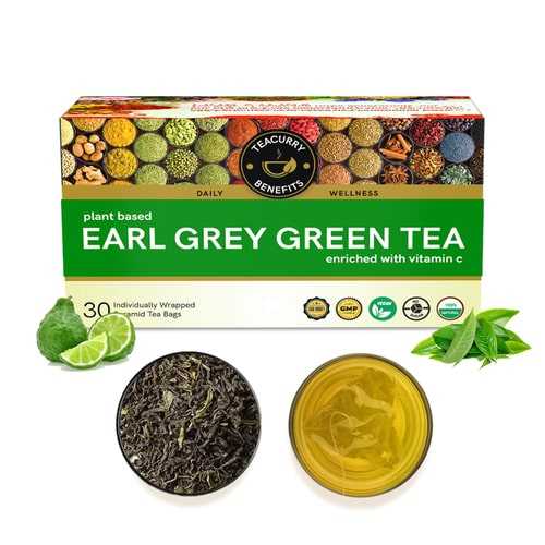 Earl Grey Green Tea - The Perfect Fusion of Grace and Health