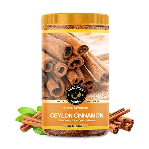 Ceylon Cinnamon Powder - Helps in  Blood Sugar Control, Digestive Health, Anti-Inflammatory & Antioxidant Support