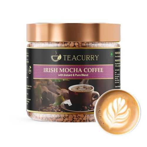 Irish Mocha Instant Coffee -Arabica Freeze Dried Coffee for Instant Hot & Cold Coffee