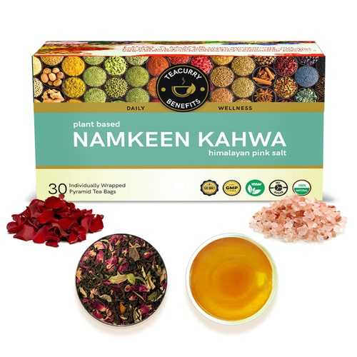 Namkeen Kawa with Himalayan Pink Salt - A Tasty Twist on Tradition