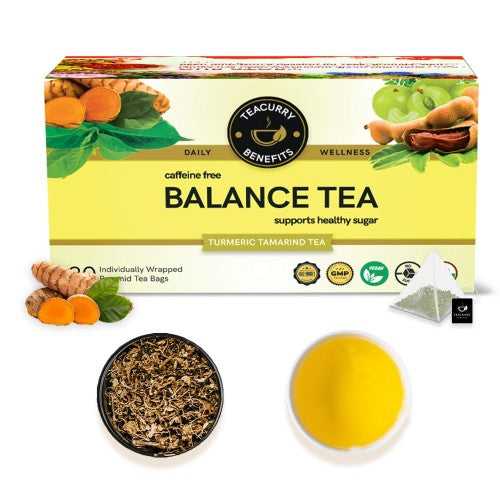 Diabetes Support Tea - Balance Tea with Diet Chart to help with Sugar Levels