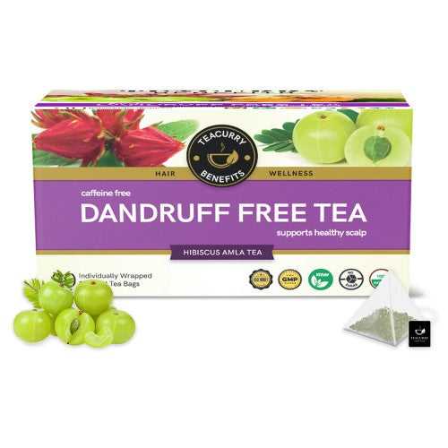 Anti Dandruff Tea – Helps with Dandruff, Itchy Scalp, Hair Shine, Hair Repair - 100% Natural