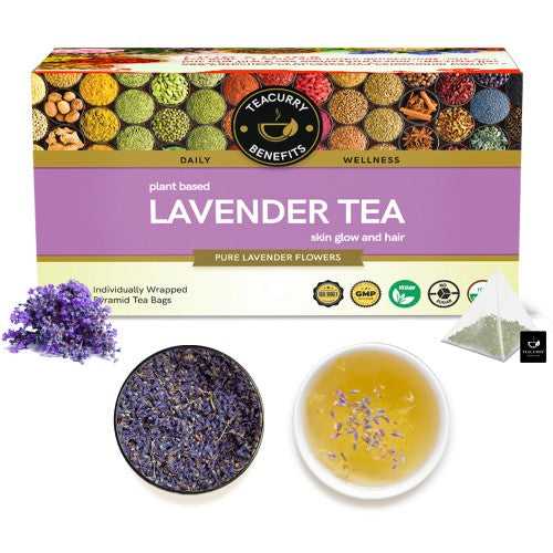 Lavender Tea - Helps In Anxiety, Depression, Pain Reliever And Improve Sleep