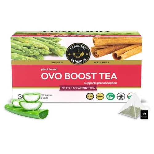 Ovo Boost Tea for Women - For Healthy Ovulation, Egg Quality, Egg Quantity Support