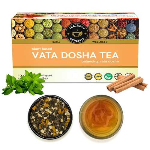 Vata Dosha Tea - Helps With Pulsation, Respiration, Circulation, Elimination