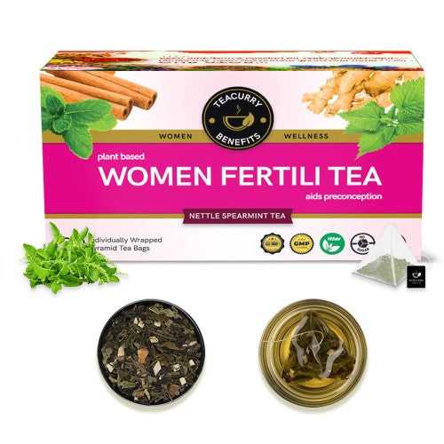 Fertility Tea For Women with Diet Chart - Women Fertility Tea