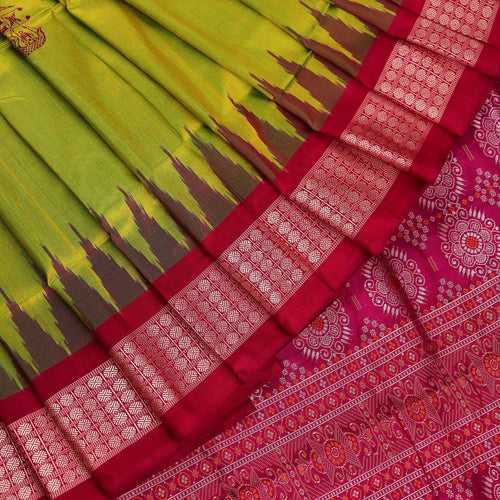 Handloom Silk Bomkai Saree