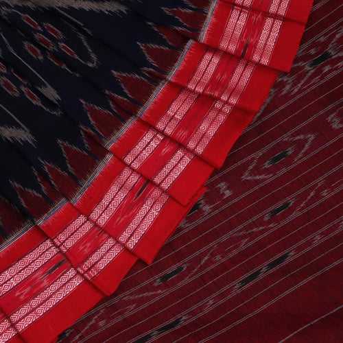 Handloom Sambalpuri Cotton Ikkat  Saree