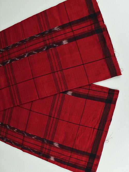 Sambalpuri Pure Cotton Handloom Lungi for Men