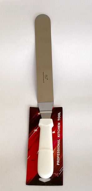 Mangharam Chocolate Spatula/Scraper/Narrow Pallet Knife-Angular 10"
