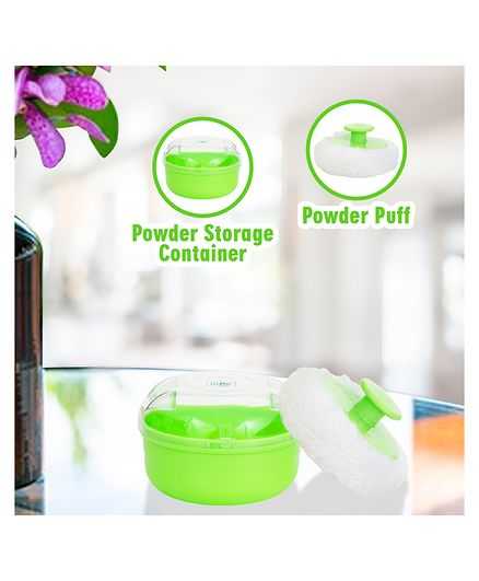 Mee Mee Powder Puff MM 1030C - Green