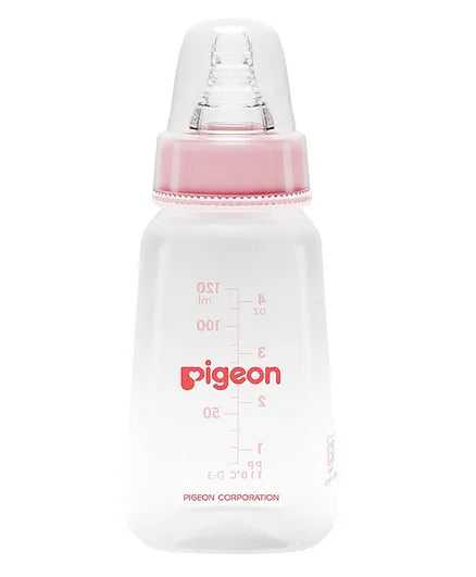 Pigeon Anti Colic Peristaltic Nursing Bottle Pink - 120 ml