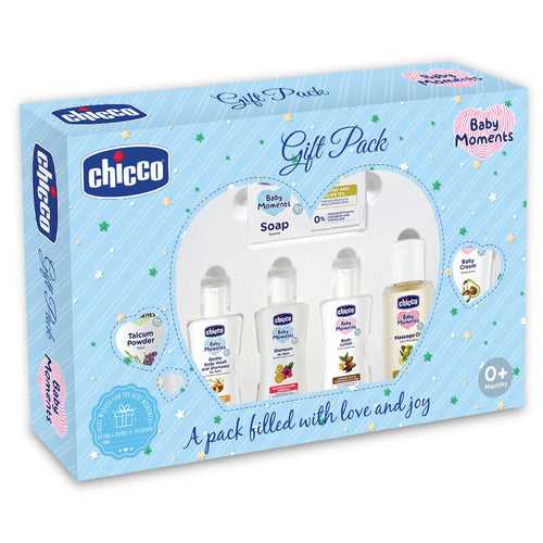 Chicco Baby Caring Gift Set - Blue