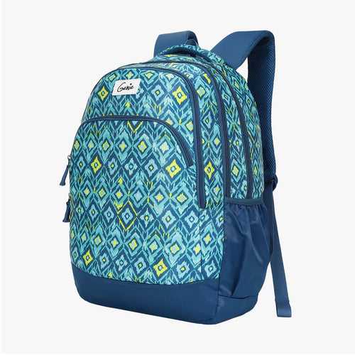Genie Ikattish 36L Teal School Backpack With Easy Access Pockets