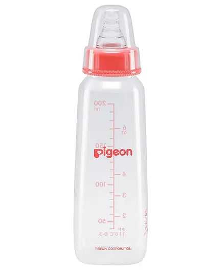 Pigeon Anti Colic Peristaltic Nursing Bottle Red - 200 ml