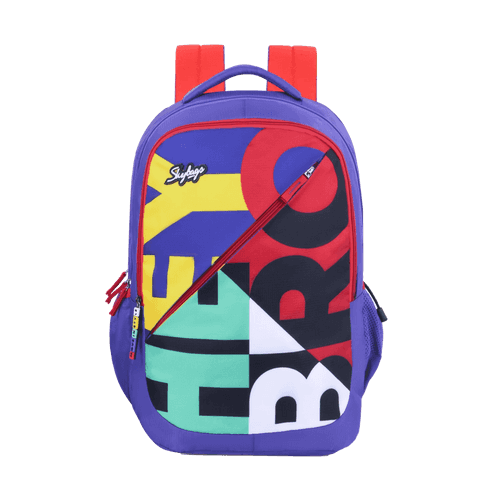 SKYBAGS SQUAD 01 SCHOOL BACKPACK PURPLE