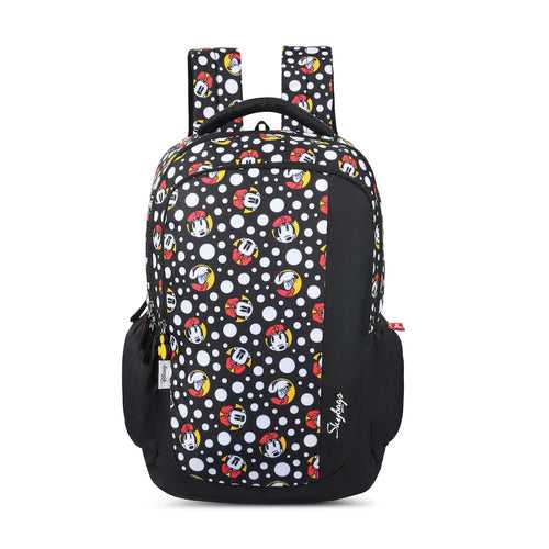 Skybags School Backpack For Kids - Black Minnie