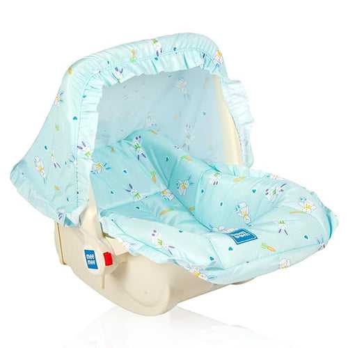 Mee Mee Cotton Cozy Baby Carry Cot - Sky Blue