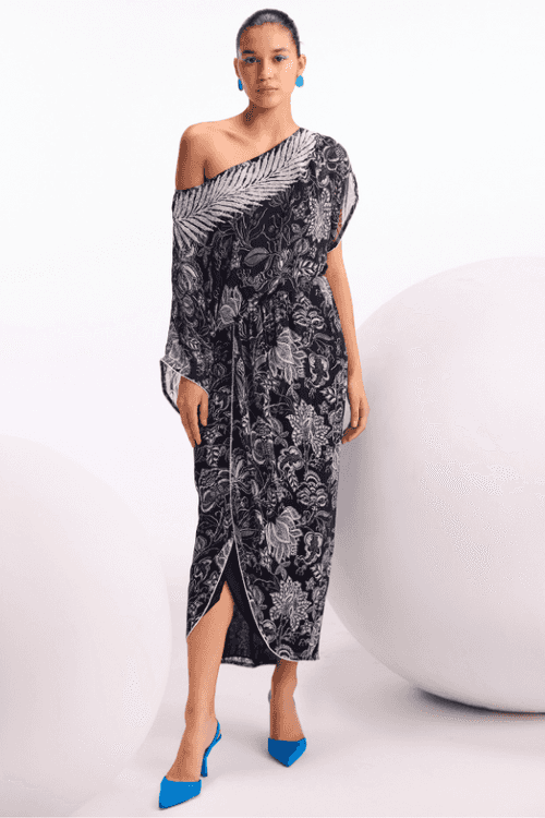 Cerellia Fern Drop Shoulder Dress