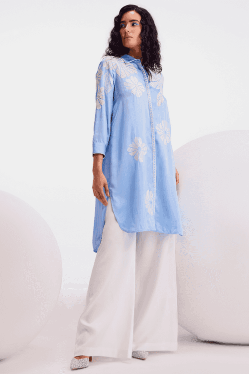 Zebrina Straight Long Tunic