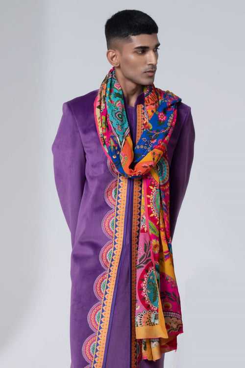 Big Paisely Printed Stole