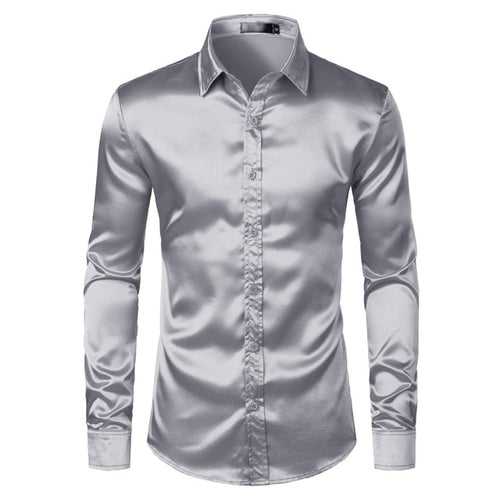 Luxury Brand New Casual Slim Fit Shirts for Wedding.