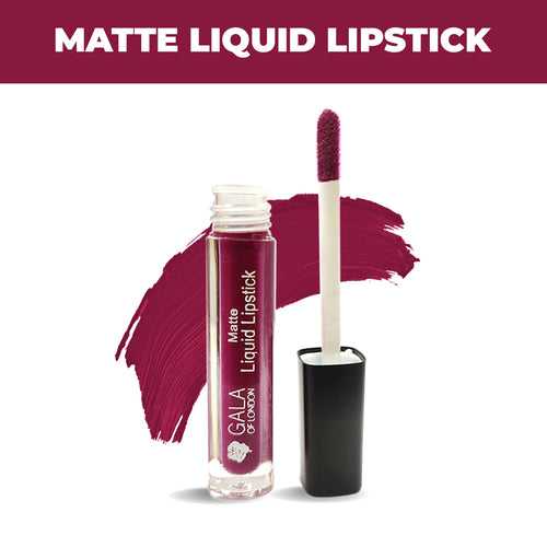 Matte Liquid Lipstick - 02 Grape Wine, 2ml