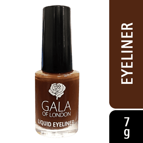 Gala of London Liquid Eyeliner - Brown-7g