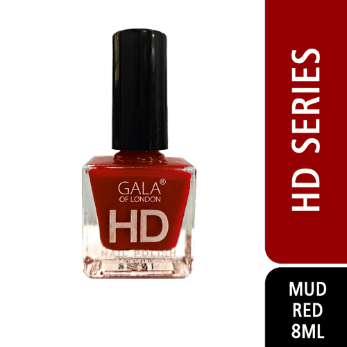 Gala of London HD Nail Polish- Mud Red - 11