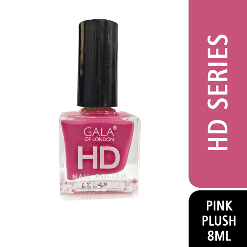 Gala of London HD Nail Polish- Pink Plush - 08
