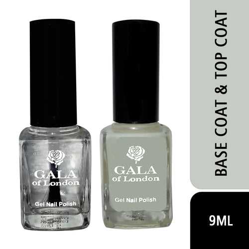 Gala of London Top Coat & Base Coat - 9ml each