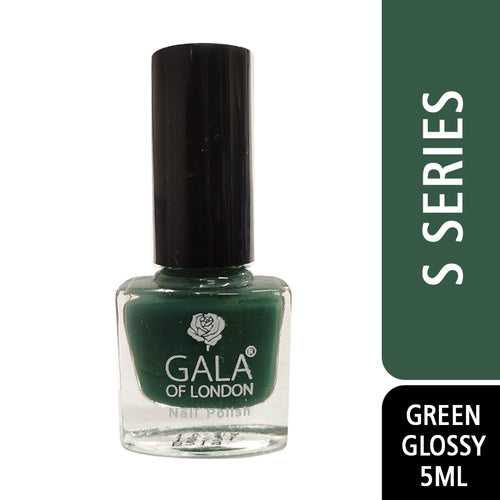 Gala of London S Series Nail Polish -Green Glossy S64