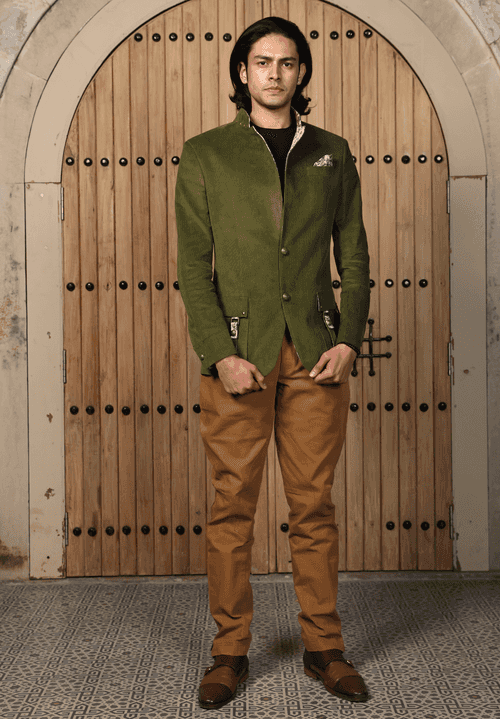 Green Corduroy Jacket