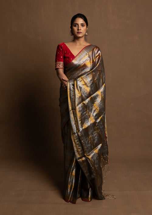 Multicolour Tissue Saree