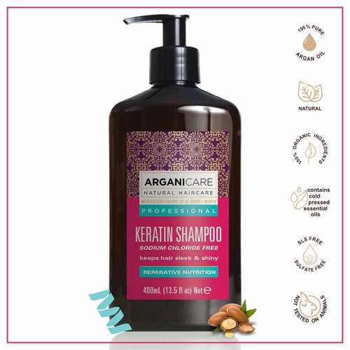 Arganicare Reparing Keratin Shampoo 400ml