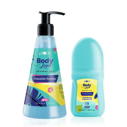 Beachy Fresh Shower Gel & Roll On Duo by Plum BodyLovin'