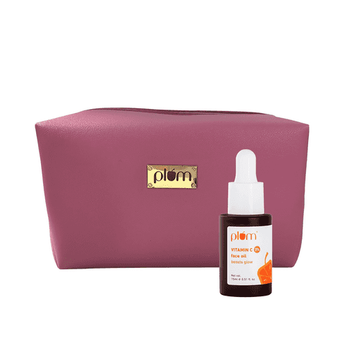 FREE - Makeup bag & Vitamin C face oil