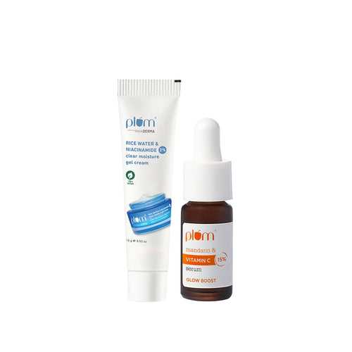 Vitamin C Serum & Niacinamide Gel Cream