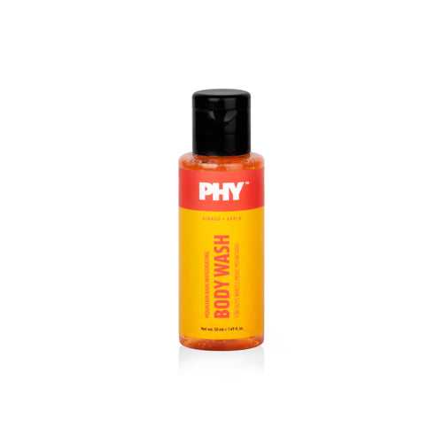 Phy Mountain Rain Invigorating Body Wash Mini| Apple + Gingko | Gentle, Non-Drying Cleansing | SLS-Free | Travel Size