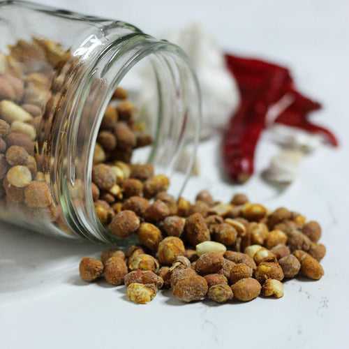 Masala Coated Peanuts | Crunchy & Delicious | Oil-free, Baked not Fried