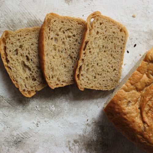 Whole Wheat Sandwich Bread | Made from Organic Whole Wheat & Freshly Baked | 700g