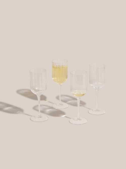 Stria White Wine Glass