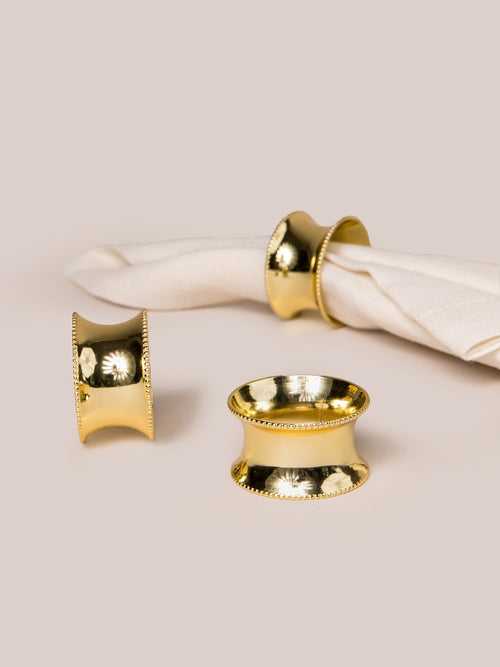 Grazia Napkin Ring - Gold